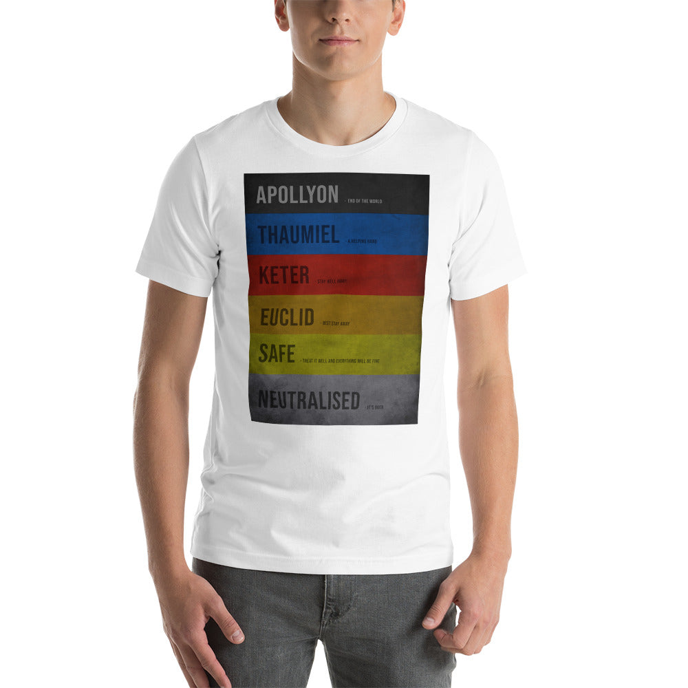 Object Classes Unisex T Shirt The SCP Store