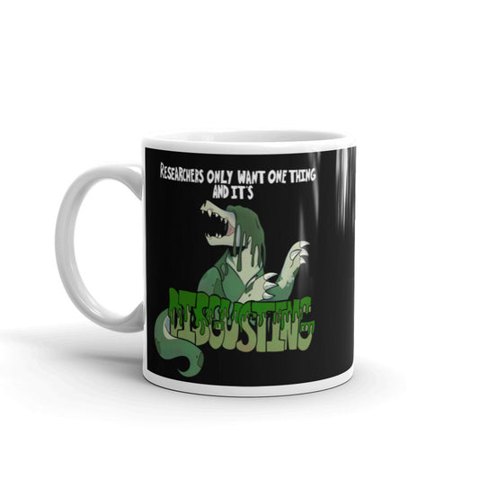 SCP-682: Researchers Only Want One Thing Mug