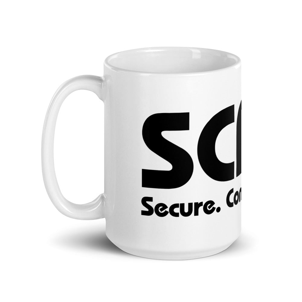 SCP Logo and Text Mug